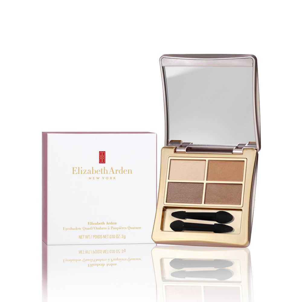 Elizabeth Arden Oh So Neutral Eyeshadow Quad Palette Product Image & Box