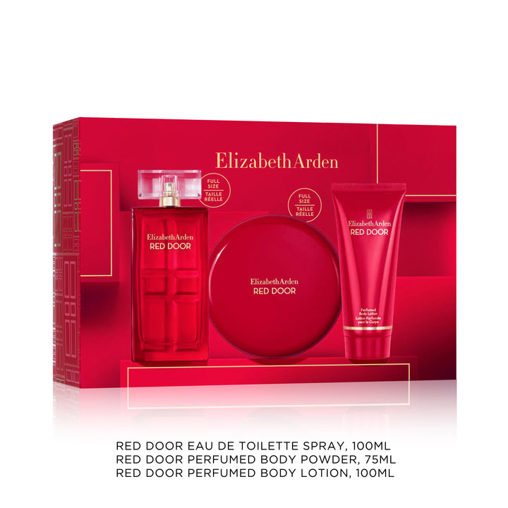 Red Door 100ml Eau De Toilette 3-Piece Set