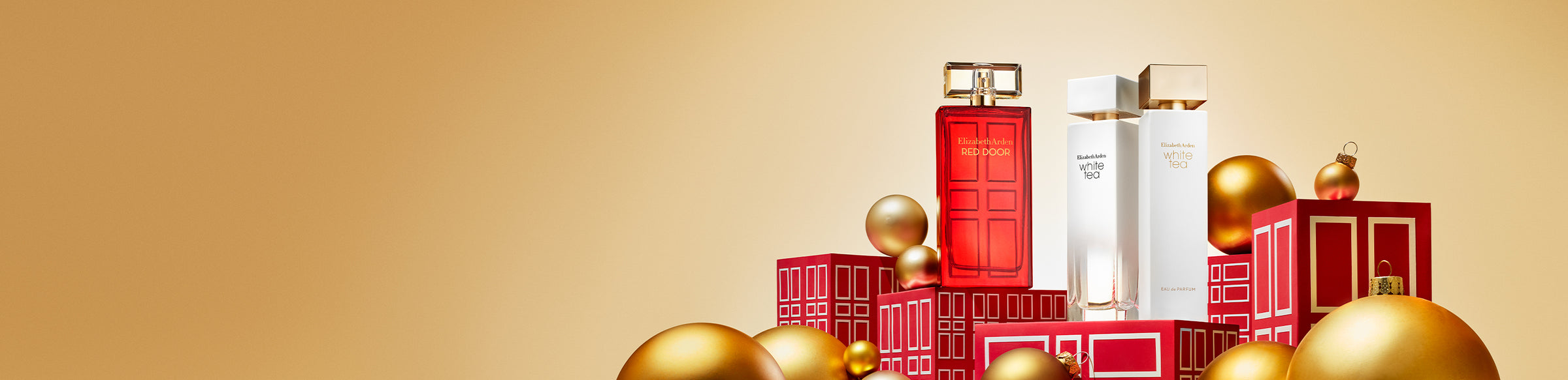 Elizabeth Arden Fragrance banner image featuring popular fragrance products